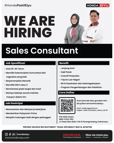 Sales Consultant (HONDA)