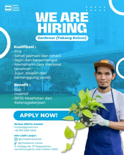 Gardener (Tukang Kebun)
